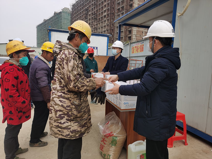 凝心聚力抗疫情 一線慰問暖人心 ——建昌公司開展疫情慰問活動